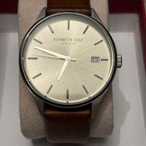 Kenneth Cole leather watch